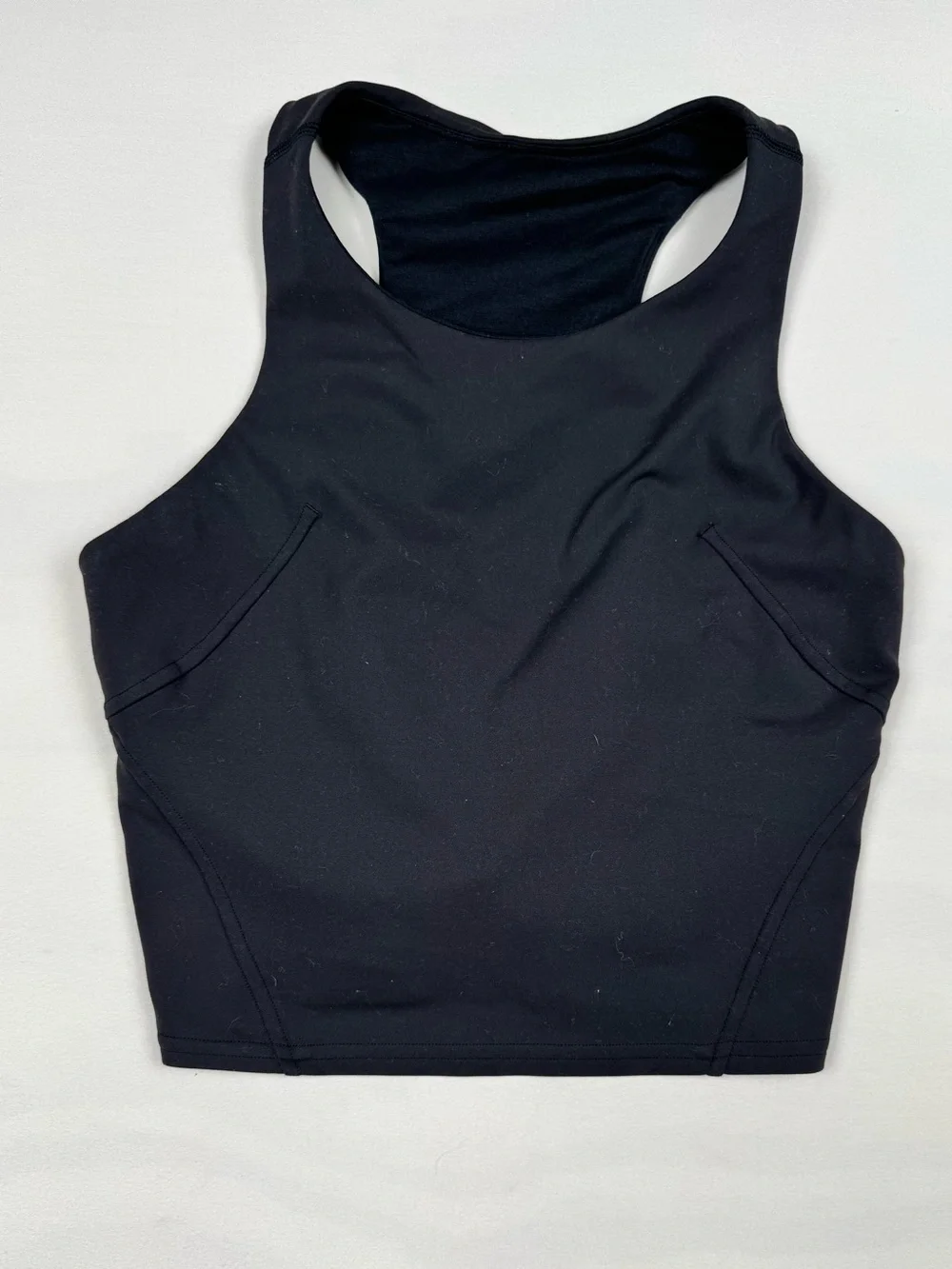 Lululemon Invigorate Training Tank Top Black Womens 8 Retail $68